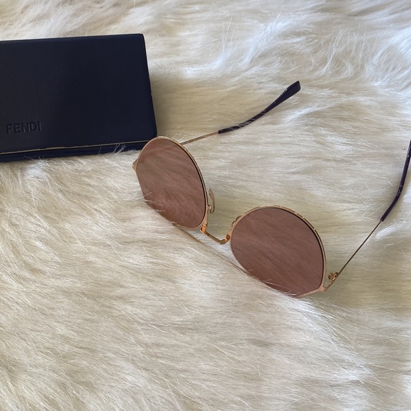 Fendi Eyeline Mirrored Aviator - Picture 8 of 9